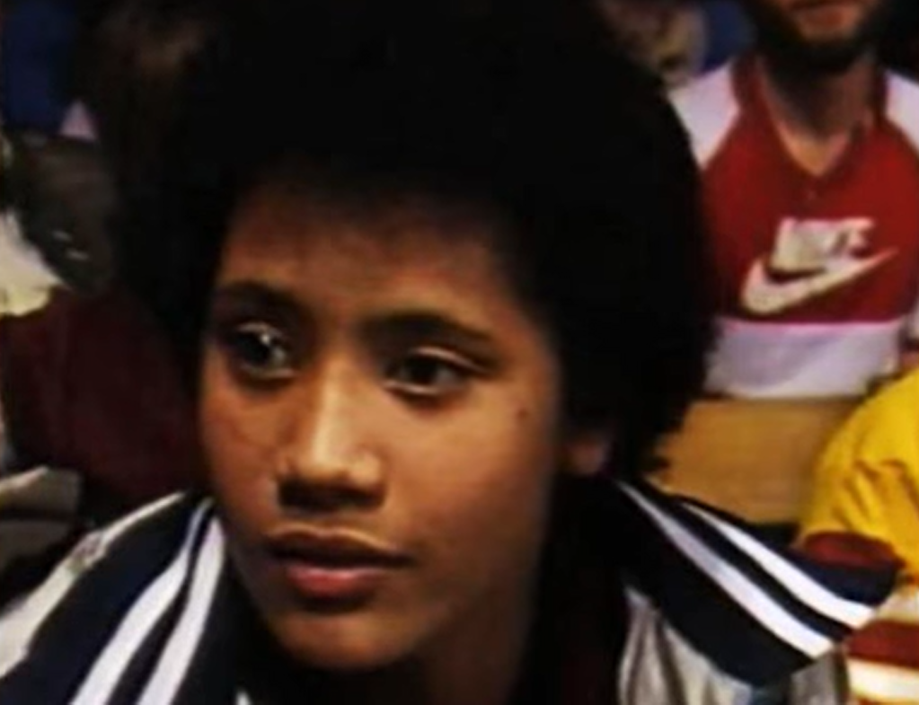 Dwayne 'The Rock' Johnson at Age 13.