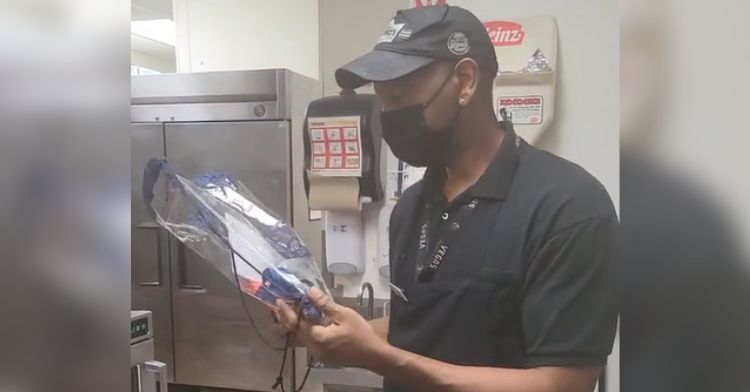 A Burger King employee is finally getting recognition for his work.