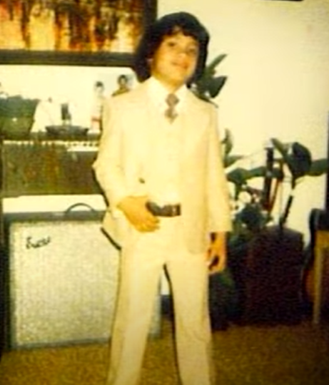 Dwayne 'The Rock' Johnson at Age 8.