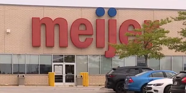 Meijer storefront where frog was found in spinach
