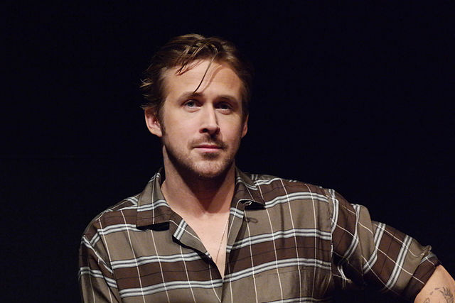 Ryan Gosling in plaid
