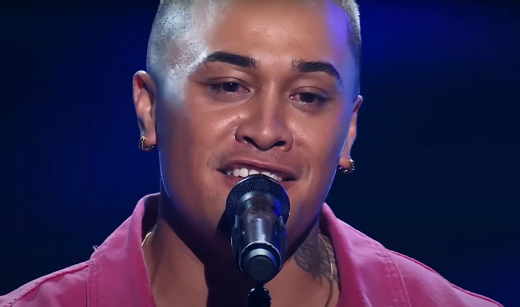 Cruize Karaitiana sings Rita Ora song on "The Voice Australia"