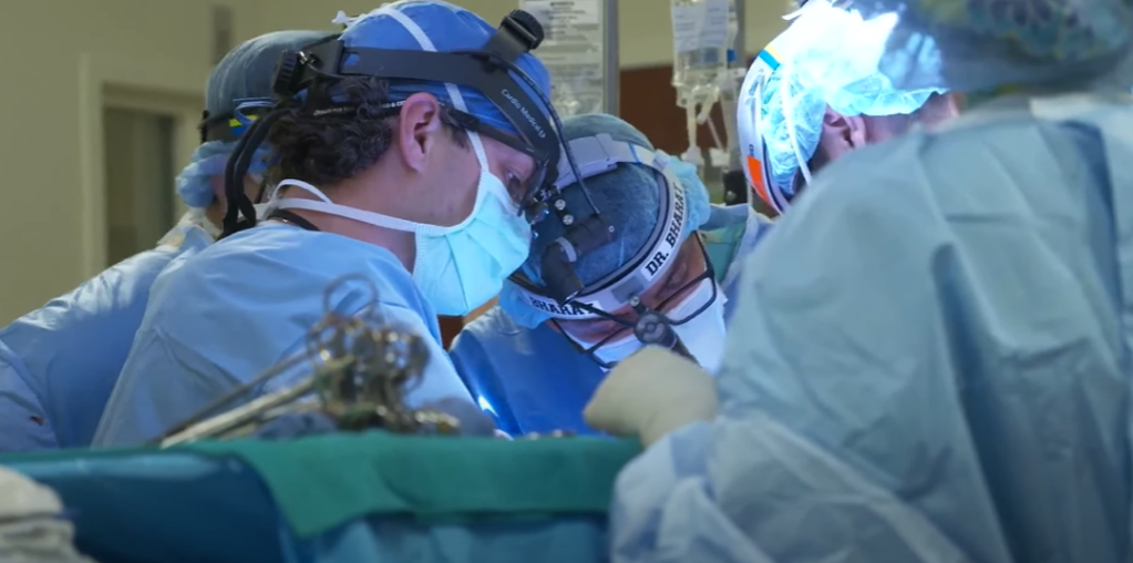 A double lung transplant is a rare and complicated surgery. 