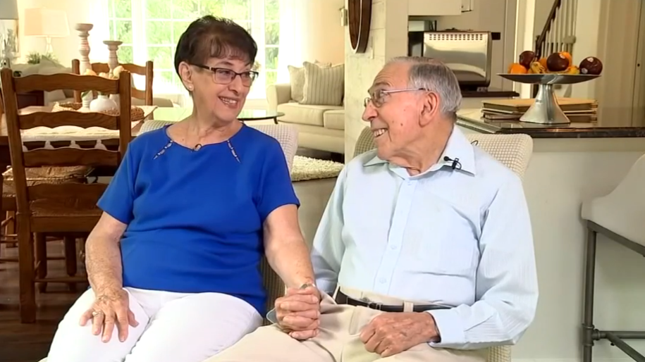 A romance bloomed 64 years after this couple met.