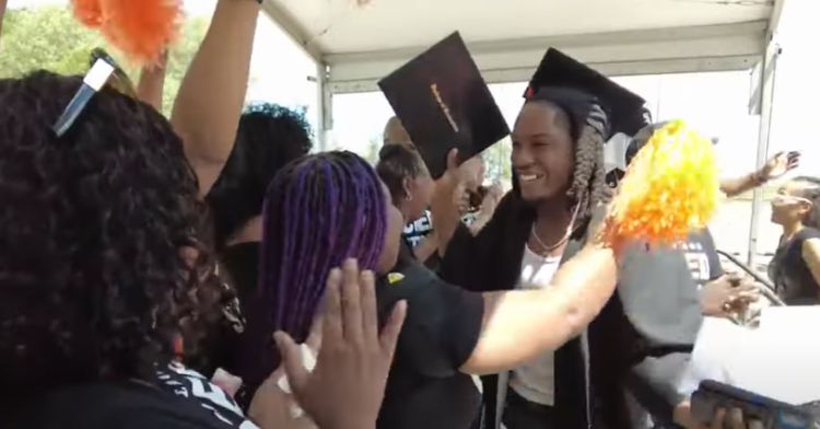 Hundreds of students have been able to graduate thanks to CRED.