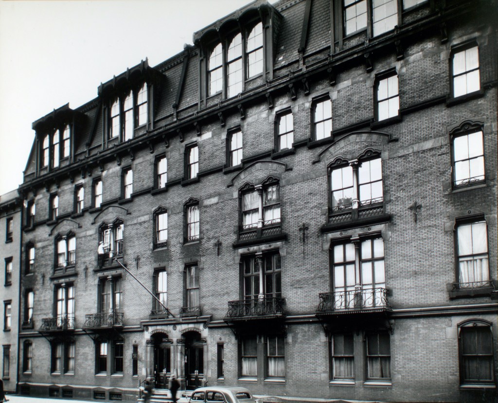 The oldest apartment house in New York City, 142 East 18th Street, Manhattan
