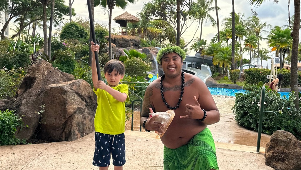 Julian met Ryan while on a trip to Hawaii.