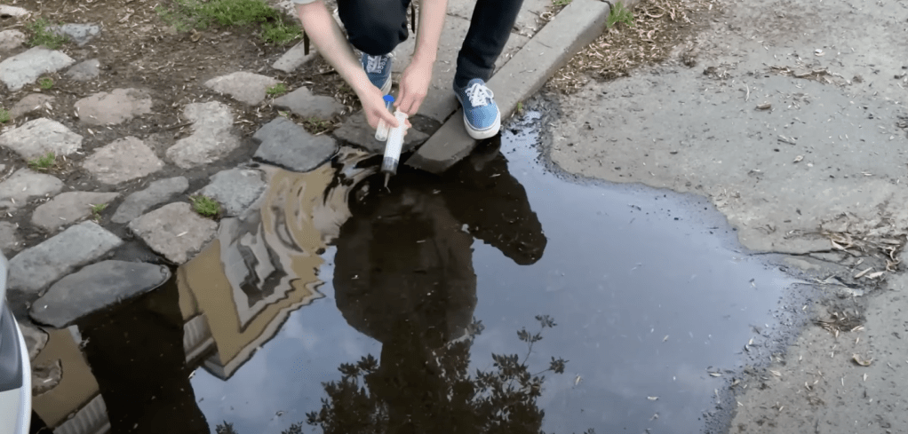 puddle sample