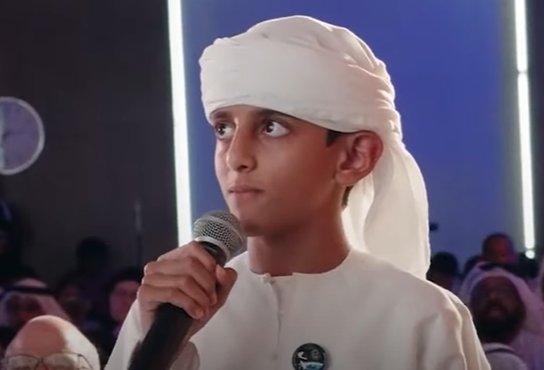 Rashid asked his father what he would bring back from space.