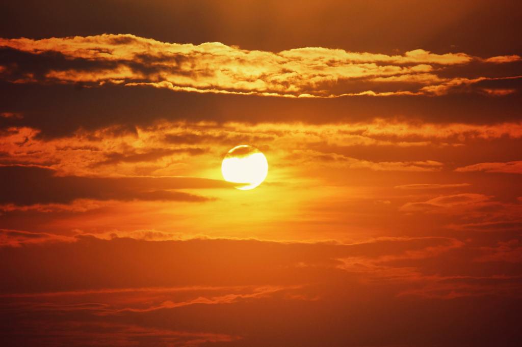 hot sun