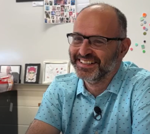 This teacher buys snacks for his food insecure students.