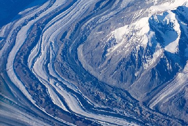 Alaskan Range Glacier