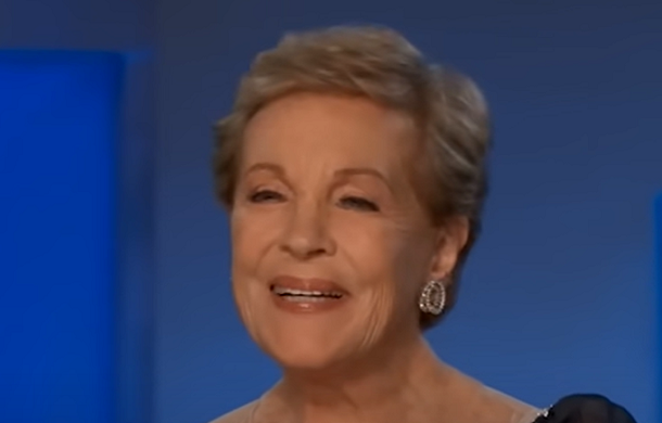 Julie Andrews smiling