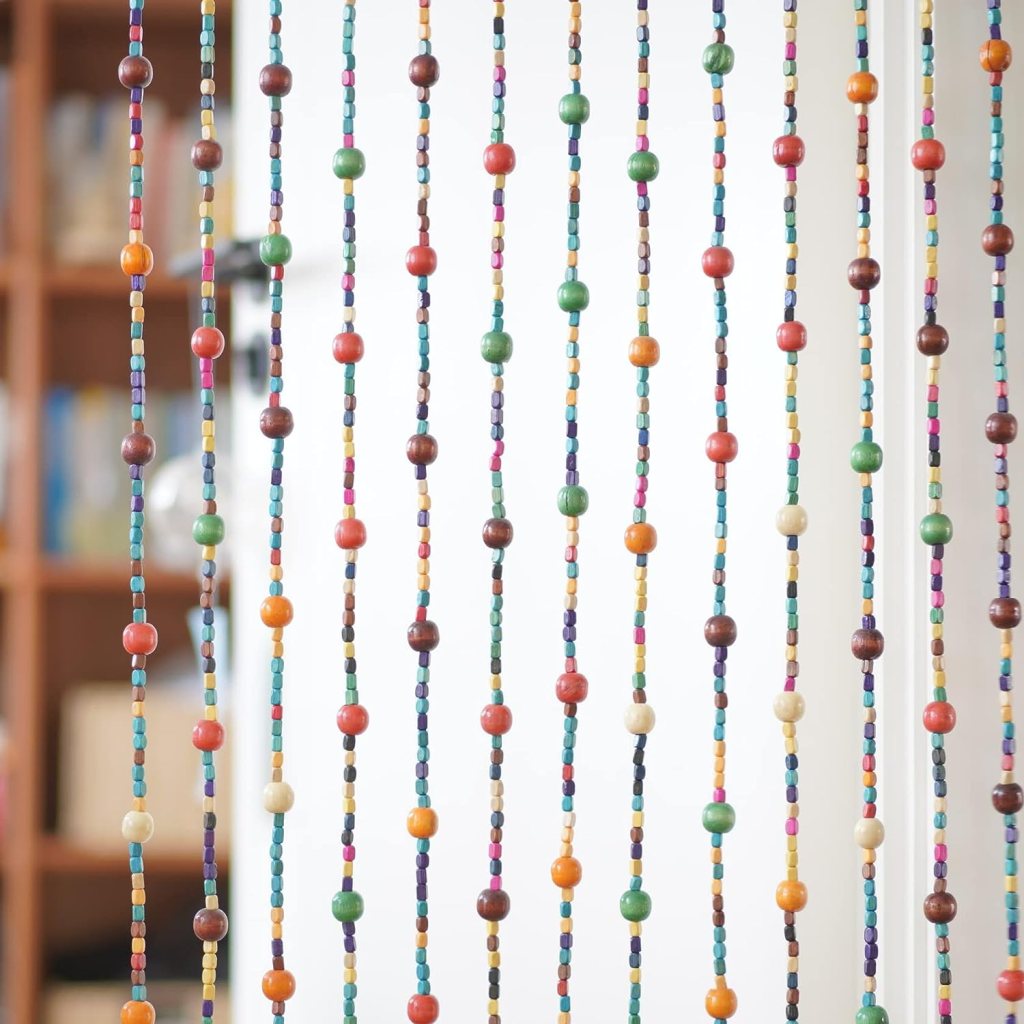 beaded curtain