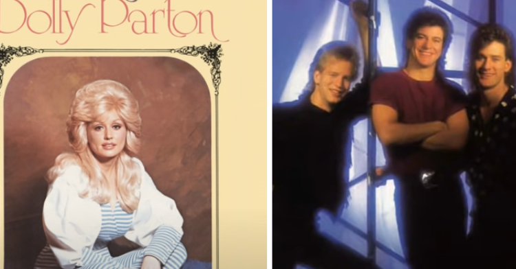 dolly parton and male band