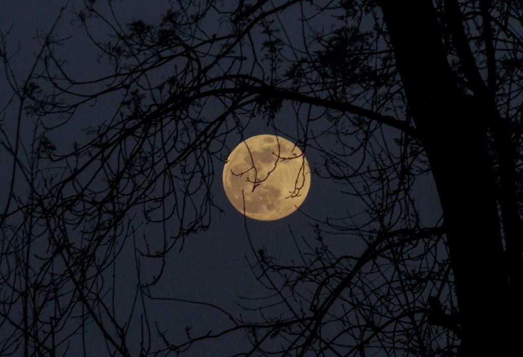 A harvest supermoon is a rare event!