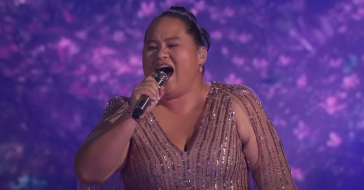 Lavender Darcanelo sings a moving cover on "AGT."