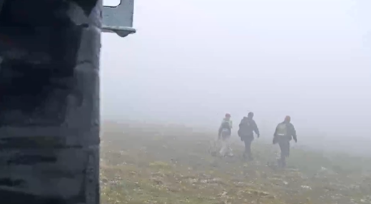 A rescue team was able to find the hiker.