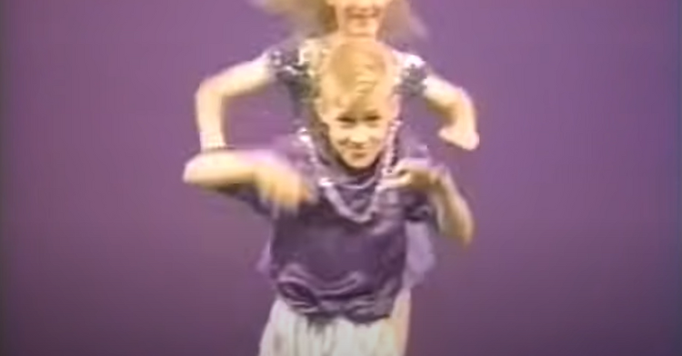 12-yr-old Ryan Gosling dancing.