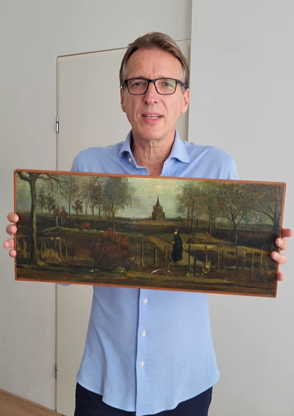 Now, the Van Gogh painting is back in the museum.