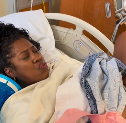 Woman in labor