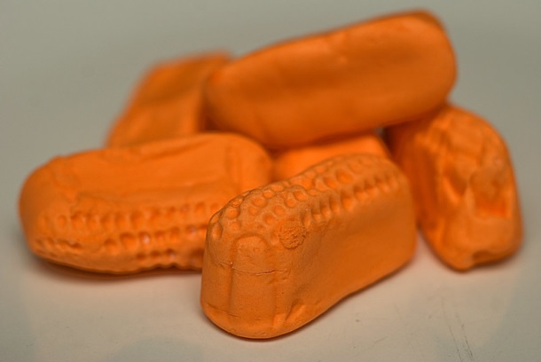orange circus peanuts