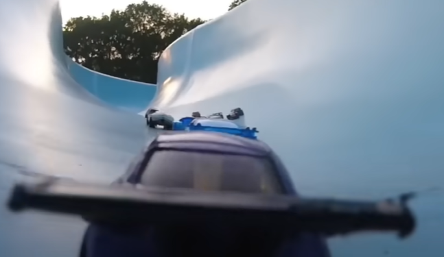 hot wheels slide race