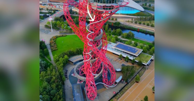 London has the world's longest tunnel slide!