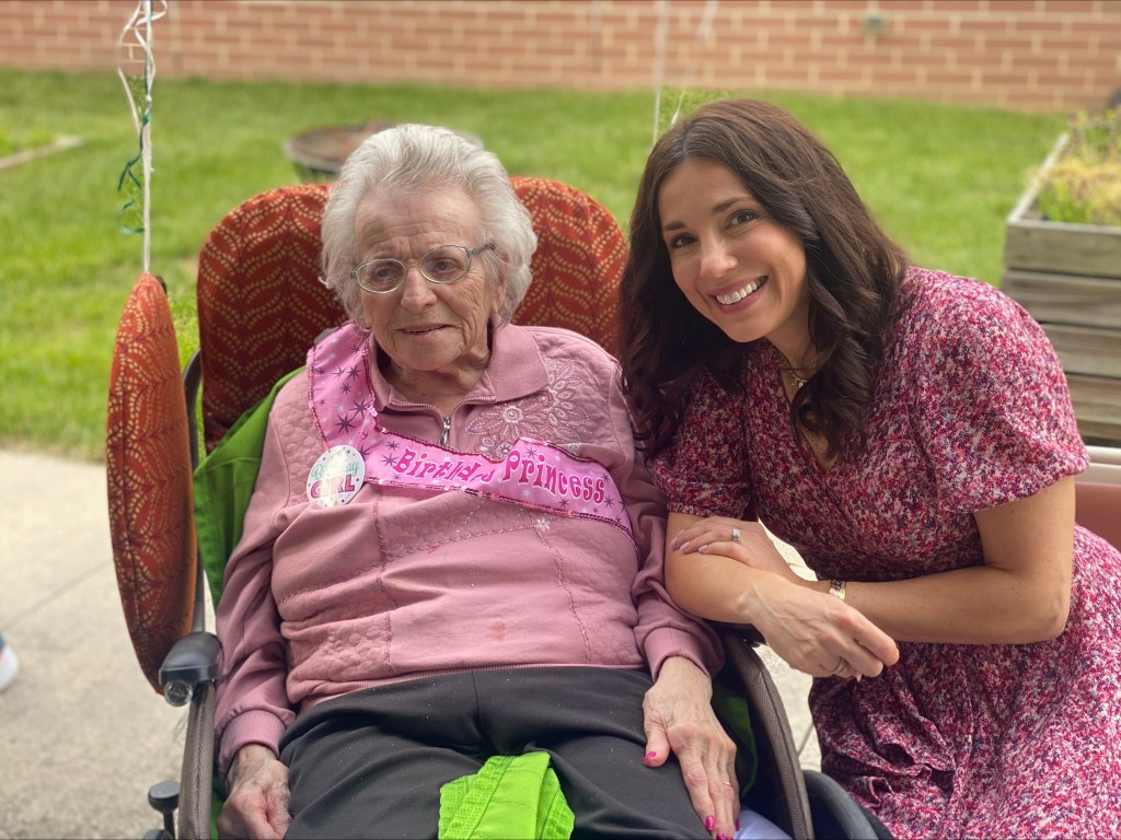 sandra and her grandmother