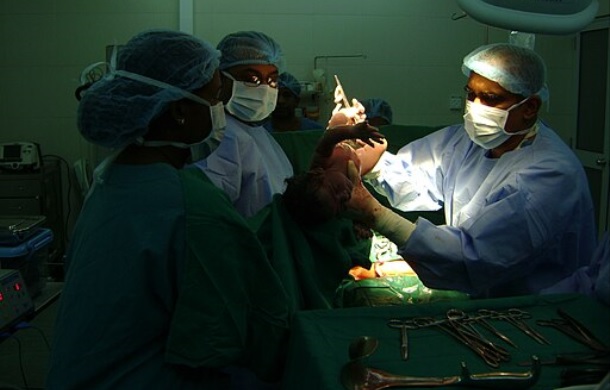 doctors in surgery
