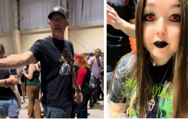 Matthew Lillard and fan Nicole Adriana
