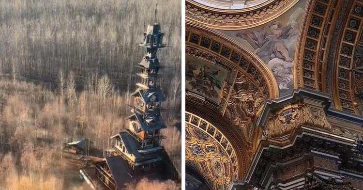 dr seuss house and st peters basilica