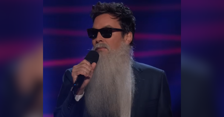 jimmy fallon in a beard disguise