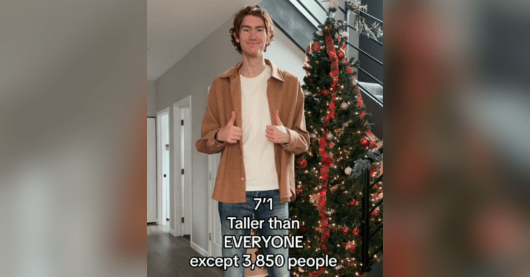 tall young man from the clark family