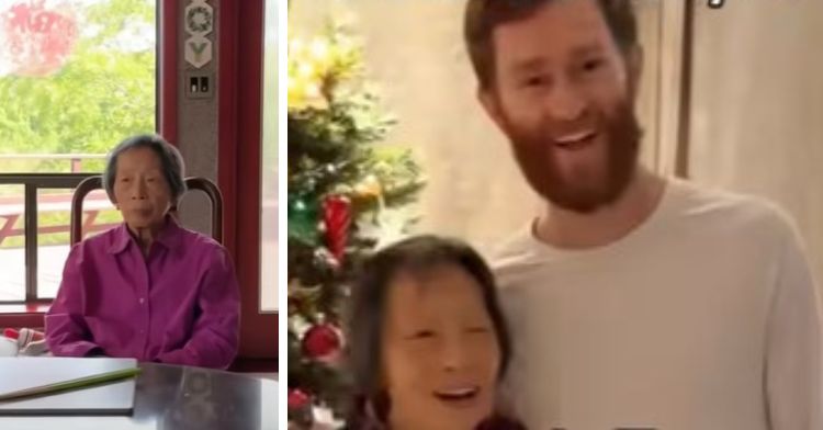 A Chinese grandmother goes from a stoic dislike of the new boyfriend to lots of smiles and hugs after a three-week visit.