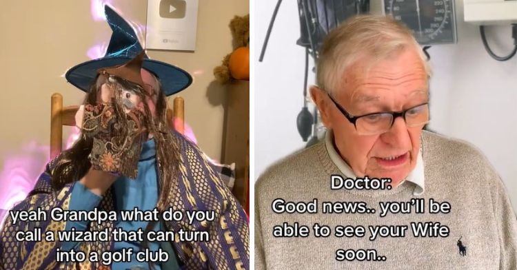 Grandpa jokes can be awesome or awful.