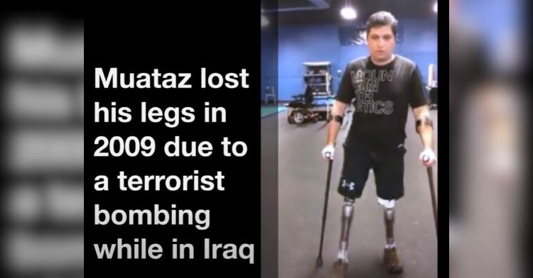Terrorist Victim Who Lost Both Legs Is Deeply Impacted Through Act Of Generosity.