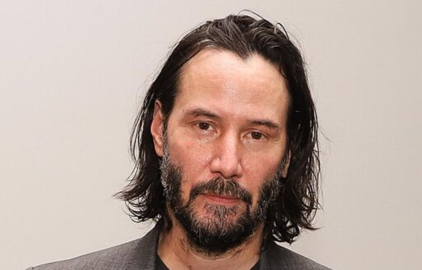 Portrait image of Keanu Reaves from 2019.