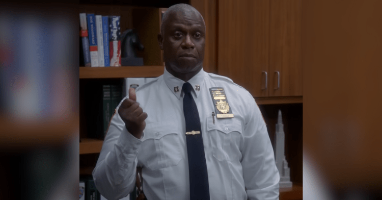 captain holt snapping