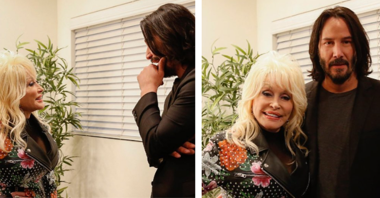 dolly parton and keanu reeves