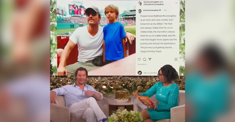 matthew mcconaughey on jennifer hudson show