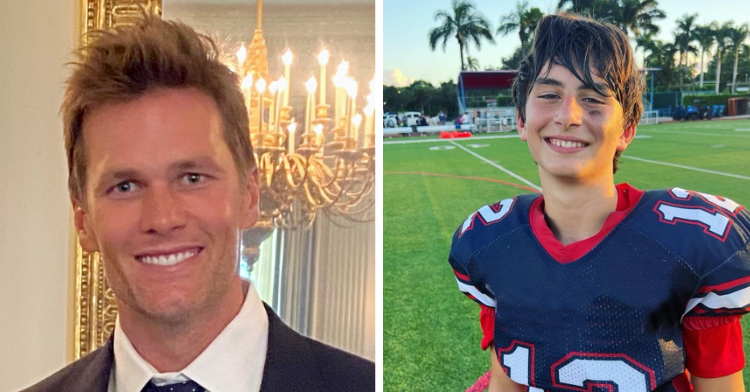 tom brady and son