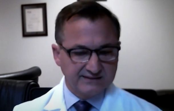 Dr. Daniel G. Maluf, who performed both transplant surgeries allowing a daughter to save her mom, twice. The liver and kidney donation from Eileen will allow her mom to enjoy many years with her grandchildren.