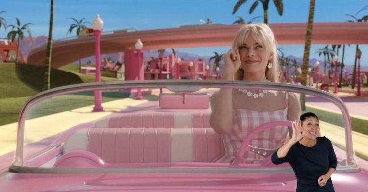 The Barbie movie includes an ASL option on HBO Max