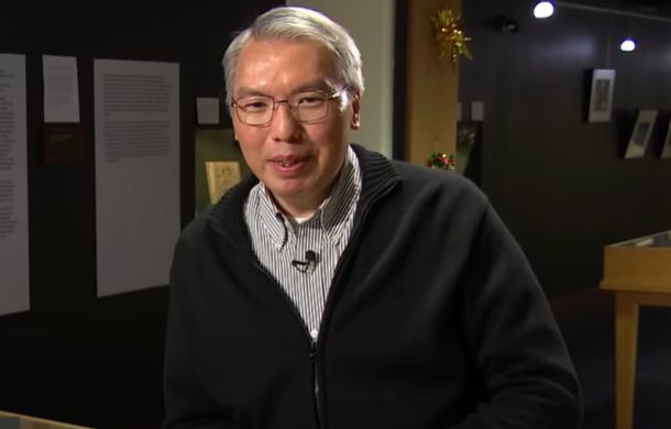 Researcher Wayne Chan who decoded the secret messages after a decade.