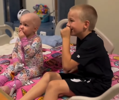 A little boy is excited to be a donor for his sister's bone marrow transfer.