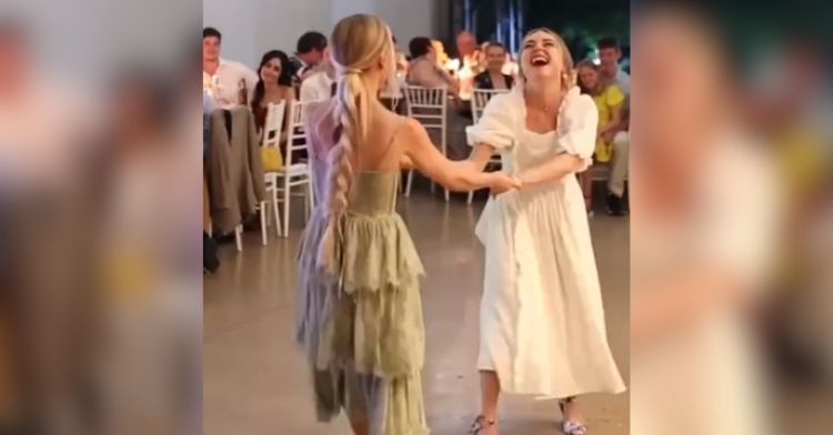 A twin sister fills in during the father-daughter dance.