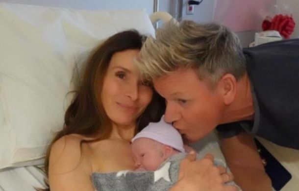 Gordon Ramsay and wife Tana celebrate the birth of baby Jesse.