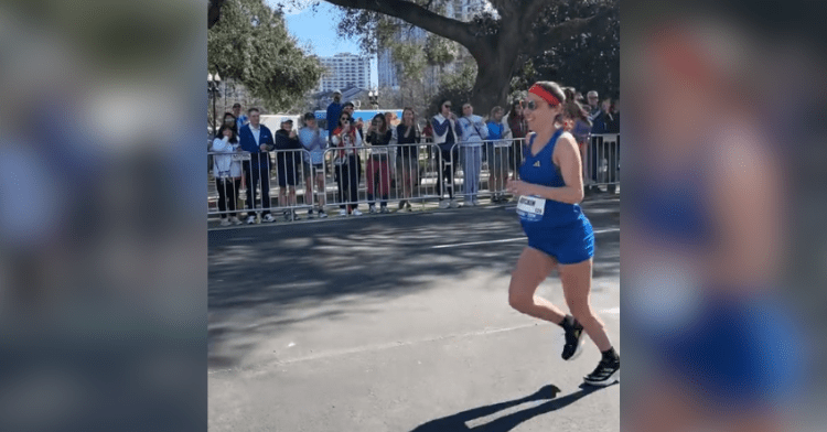 meagan running while pregnant