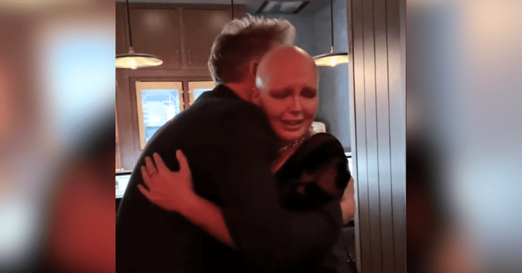 Gordon Ramsay hugging Maddie